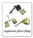 suspension glass clamp